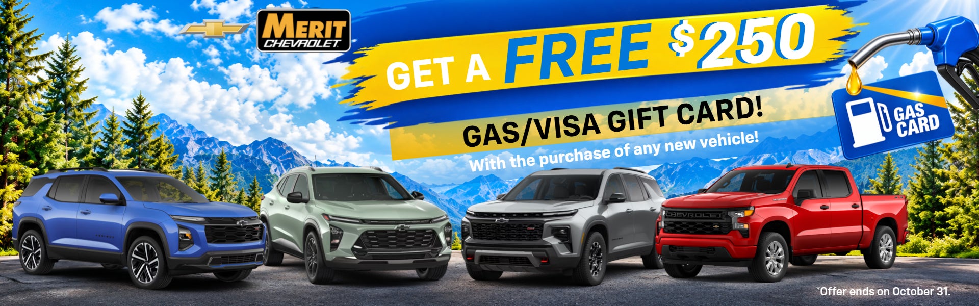 GET A FREE $250 GAS VISA GIFT CARD